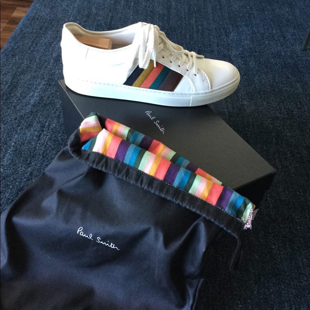 Paul Smith Ivo Classic Calf White Sneakers